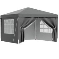 Detailed information about the product Instahut Gazebo 3x3 Pop Up Marquee Folding Tent Wedding Gazebos Camping Outdoor Shade Canopy Gray