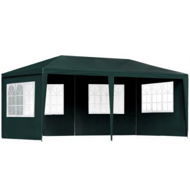 Detailed information about the product Instahut Gazebo 3x6m Marquee Wedding Party Tent Outdoor Camping Side Wall Canopy 4 Panel Green