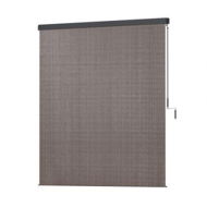Detailed information about the product Instahut Outdoor Blinds Light Filtering Roll Down Awning Shade 2.1X2.5M Brown