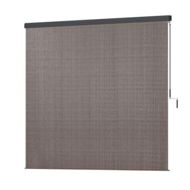 Detailed information about the product Instahut Outdoor Blinds Light Filtering Roll Down Awning Shade 3X2.5M Brown