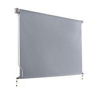 Detailed information about the product Instahut Outdoor Blinds Light Filtering Roll Down Awning Shade 3X2.5M Grey