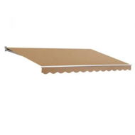 Detailed information about the product Instahut Retractable Folding Arm Awning Manual Sunshade 2.5Mx2M Beige