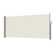 Detailed information about the product Instahut Side Awning Sun Shade Outdoor Blinds Retractable Screen 1.4X3M Cream