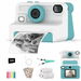 Instant Camera 1080P HD Instant Print with 32GB Card, Digital Camera Toy, Birthday and Christmas Gifts for Boys Girls 3+ Years(Green). Available at Crazy Sales for $44.99