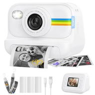 Detailed information about the product Instant Print Camera for Kids 1080P Video Birthday Gifts for Girls Boys Ages 3-12 Christmas Holiday Ideas(White)