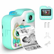 Detailed information about the product Instant Print Camera for Kids Selfie Digital Camera with Videorecord/Mini-Games, Portable Travel Toy for 6+ Years Old Girl with Print Paper & 32G Card