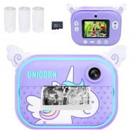 Detailed information about the product Instant Print Camera Print Photo Selfie Video Digital Camera With Paper Film 3-12 Years Old Children Mini Learning Toy Camera Gifts For Birthday Holiday Travel