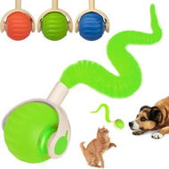 Detailed information about the product Interactive Cat Dog Toy Ball,Automatic Moving Smart Pet Chase Ball with Feather Tail,Electric Rechargeable Enrichment Toys (Green)
