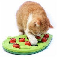 Detailed information about the product Interactive Cat Puzzle Feeder, Treat Dispenser Cat Toy Cat Brain Stimulation Toys Slow Feeder Cat Enrichment Toys for Indoor Cats
