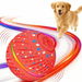 Interactive Dog Toys Ball Smart Moving Bouncing Dog Ball with Colorful Lights,E-TPU Material,3 Play Modes Automatic Rolling Dogs Toy (Red). Available at Crazy Sales for $24.99