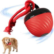Detailed information about the product Interactive Dog Toys Ball, Smart Pet Puppy Ball with Ropes for Indoor Dogs, Path Electric Automatic Moving and Rolling Dogs Toy for Dogs (Red)