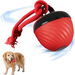Interactive Dog Toys Ball, Smart Pet Puppy Ball with Ropes for Indoor Dogs, Path Electric Automatic Moving and Rolling Dogs Toy for Dogs (Red). Available at Crazy Sales for $19.95
