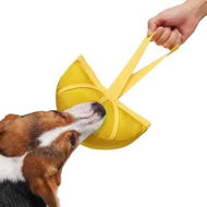 Detailed information about the product Interactive Snaffle Toy Dog Interactive Soft Sniffing Hole Digger Toys Reusable Chew Toys for Small,Medium,Large Dogs(Yellow)