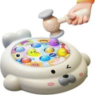 Detailed information about the product Interactive Whack A Mole Kids Game Hammer Toy Early Development Toddler Gift Ages 3-8