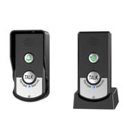 Detailed information about the product Intercom Doorbell, 1000m Range Two Way Voice Home Intercomunicador Rechargeable Intelligent Electronic Doorbell Chimes for Home Security (Black)