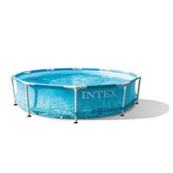 Detailed information about the product INTEX BEACHSIDE METAL FRAME POOL SET