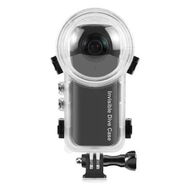 Detailed information about the product Invisible Dive Case for Insta360 X4,Underwater 50M/164FT Waterproof Diving Housing Cover Protective Shell for Insta360 X4 Housings