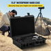 IP67 Waterproof Hard Case 39.6 cm Hard Carrying Case w/ Foam Insert. Available at Crazy Sales for $89.95