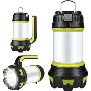 IP68 Waterproof LED Camping Lantern Light: USB Rechargeable, Dimmable, and Ultra-Bright