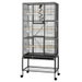 i.Pet 176cm 3-Tier Large Bird Cage Aviary with Ladder Parrot Budgie Wheels Black. Available at Crazy Sales for $209.95