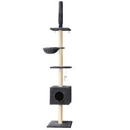 Detailed information about the product i.Pet Cat Tree 260cm Tower Scratching Post Scratcher Floor to Ceiling Cats Bed Dark Grey