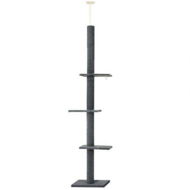 Detailed information about the product i.Pet Cat Tree 290cm Tower Scratching Post Scratcher Floor to Ceiling Cats Bed Grey