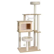 Detailed information about the product i.Pet Cat Tree Tower Scratching Post Scratcher 142cm Wood Bed Condo House