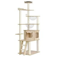 Detailed information about the product i.Pet Cat Tree Tower Scratching Post Scratcher 174cm Wood Bed Condo House Ladder