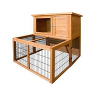 Detailed information about the product i.Pet Chicken Coop 96cm x 96cm x 100cm Rabbit Hutch Large Run Wooden Cage Outdoor House