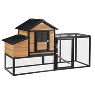 Detailed information about the product i.Pet Chicken Coop Rabbit Hutch Extra Large Wooden Run Cage Bunny House Outdoor