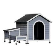 Detailed information about the product i.Pet Dog Kennel House Large Wooden Outdoor Pet Kennels Indoor Puppy Cabin