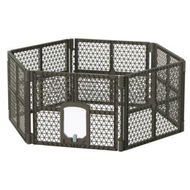 Detailed information about the product i.Pet Dog Playpen Enclosure 6 Panel Pet Fence Plastic Play Pen