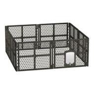 Detailed information about the product i.Pet Dog Playpen Enclosure 8 Panel Pet Fence Plastic Play Pen