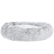 Detailed information about the product i.Pet Pet Bed Dog Cat 110cm Calming Extra Large Soft Plush Light Charcoal