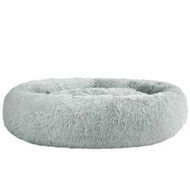 Detailed information about the product i.Pet Pet Bed Dog Cat 110cm Calming Extra Large Soft Plush Light Grey