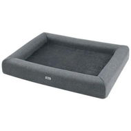 Detailed information about the product i.Pet Pet Bed Dog Cat Large Calming Soft Sofa Cushion Egg Crate Washable Grey