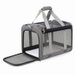 i.Pet Pet Carrier Bag Foldable Dog Cat Durable Crate Travel Cage Portable Car Kennel Grey. Available at Crazy Sales for $44.95
