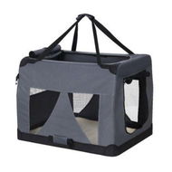 Detailed information about the product i.Pet Pet Carrier Soft Crate Dog Cat Travel 82x58CM Portable Foldable Car XL