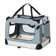 Detailed information about the product i.Pet Pet Carrier Soft Crate Dog Cat Travel 90x61CM Portable Foldable Car 2XL