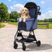 i.Pet Pet Stroller Pram Gravity Folding Dog Cage Large Travel Pushchair 4 Wheels. Available at Crazy Sales for $149.95