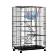 Detailed information about the product i.Pet Rabbit Cage 100cm Hutch 3 Level Indoor Guinea Pig Ferret