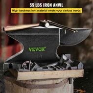 Detailed information about the product Iron Anvil Blacksmith Single Beck Cast Iron 55lb 25kg W/ 24mm square Hole