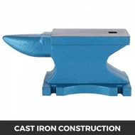 Detailed information about the product Iron Anvil Blacksmith Single Beck Cast Iron 99lbs W/ 21 mm Square Hole