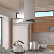 Detailed information about the product Island Mount Range Hood With LCD Display