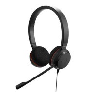 Detailed information about the product Jabra Evolve 20 MS Wired Headset, Dual Ear Set for Office and Work from Home, Call Control, Certified for MS Teams, USB C and A, Connectivity