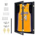 Jersey Shadow Box Frame Sports Memorabilia Display Case Wall Mounting Showcase Football Basketball Hockey Custom Shirt Framing Cabinet Hanger Lockable. Available at Crazy Sales for $59.95