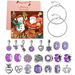 Jewelry Advent Calendar 24 Days Christmas Countdown With DIY Charm Bracelet Surprise Making Gifts Color Purple. Available at Crazy Sales for $24.99