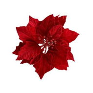 Detailed information about the product Jingle Jollys 14Pcs Christmas Tree Flowers Set Xmas Garland Wreath Ornaments Red