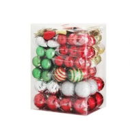 Detailed information about the product Jingle Jollys 155pcs Christmas Tree Decorations Set Baubles Ornaments Party