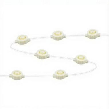 Jingle Jollys 15M Christmas Lights Permanent String Eaves Light 36 LED Decoration